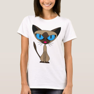 Siamese If You Please  - Cartoon Siamese Cat T-Shirt