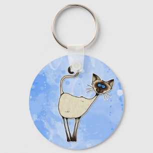 siamese key ring
