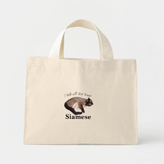 Siamese Mini Tote Bag