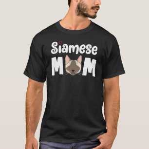 Siamese Mum Mother Cat - Siamese Cat T-Shirt