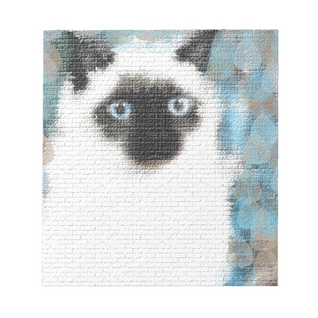 Siamese Notepad (Front)
