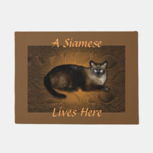 Siamese Pet 18" x 24" Door Mat