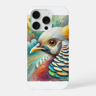 Siamese Pheasant 230824AREF115 - Watercolor iPhone 15 Pro Case