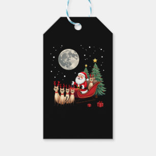 Siamese Reindeer Christmas Siamese Cat Lover Gifts Gift Tags