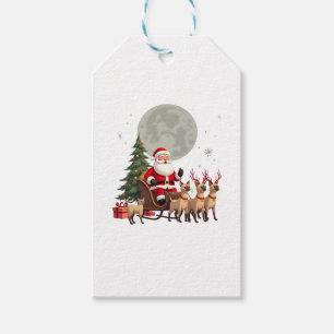 Siamese Reindeer Christmas Siamese Cat Lover Gifts Gift Tags