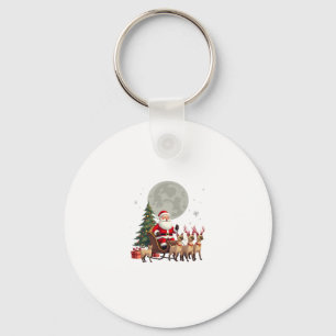 Siamese Reindeer Christmas Siamese Cat Lover Gifts Key Ring