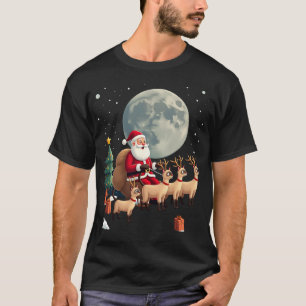 Siamese Reindeer Christmas Siamese Cat Lover Gifts T-Shirt