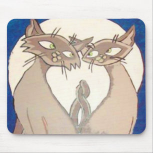 Siamese Style Mousepad