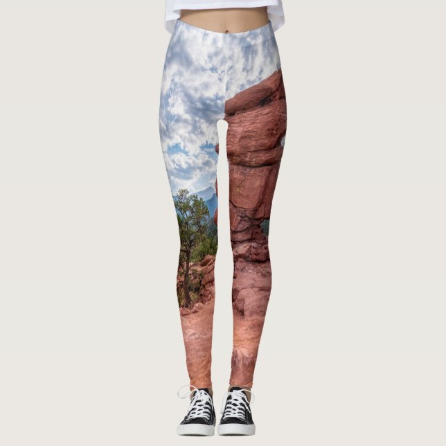 Siamese Twins Colorado Sunburst Leggings (Front)