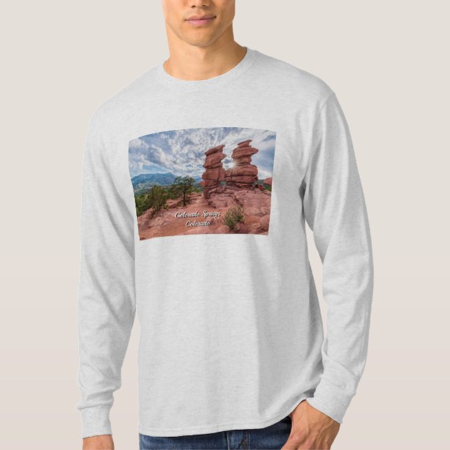 Siamese Twins Colorado Sunburst Long Sleeve TShirt (Front)