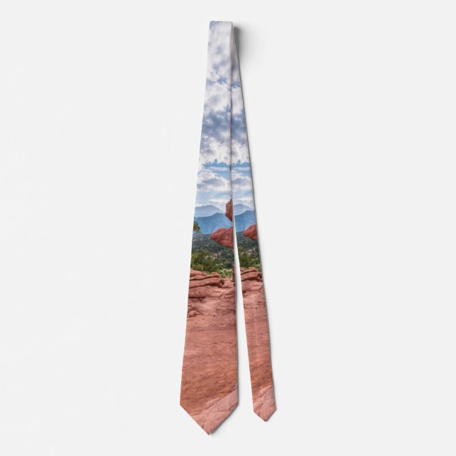 Siamese Twins Colorado Sunburst Tie (Front)