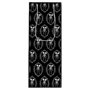 Siamese Twins Skeleton Gift Bag