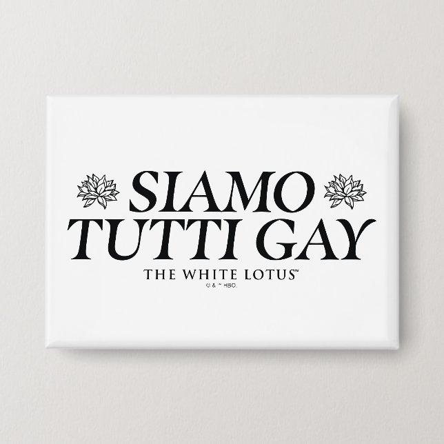 Siamo Tutti Gay - The White Lotus (Front)
