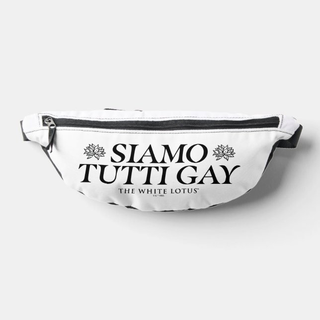 Siamo Tutti Gay - The White Lotus Bum Bags (Lay Down)