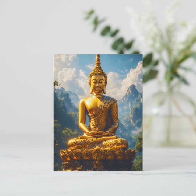 Siam's Golden Soul Postcard (Standing Front)