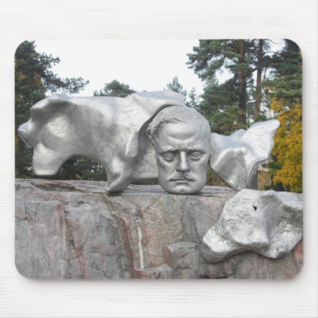 Sibelius monument, Helsinki, Finland Mouse Mat (Front)