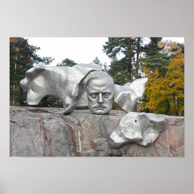 Sibelius monument, Helsinki, Finland Poster (Front)