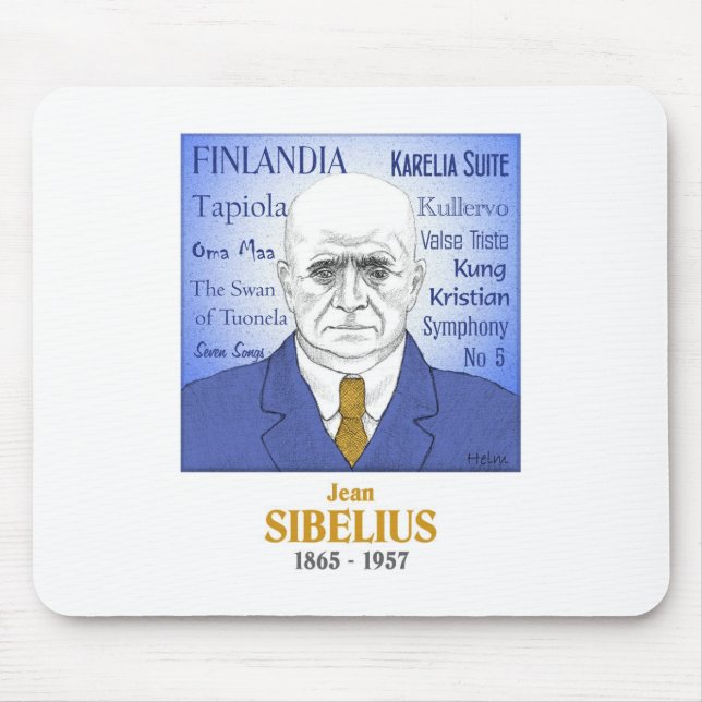 Sibelius Mouse Mat (Front)