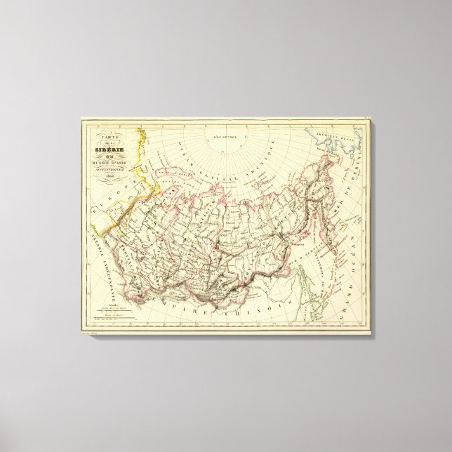 Siberia Canvas Print (Front)