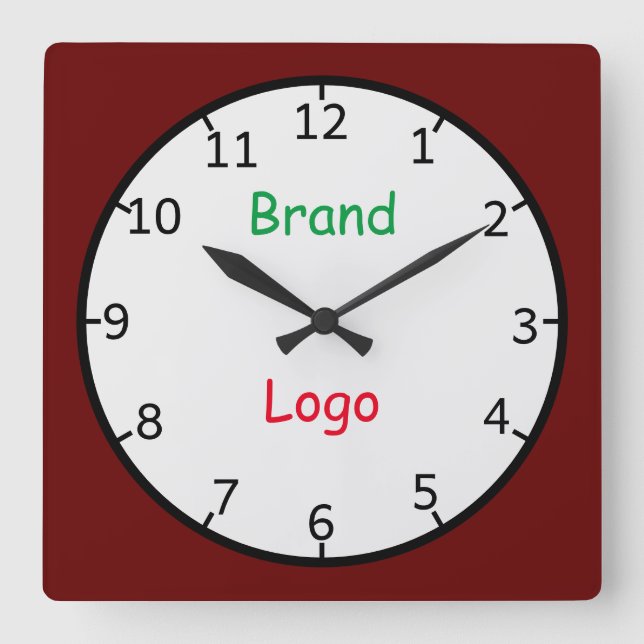 Siberian Cat Acrylic Wall Clock (Front)