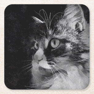 Siberian Cat Coasters