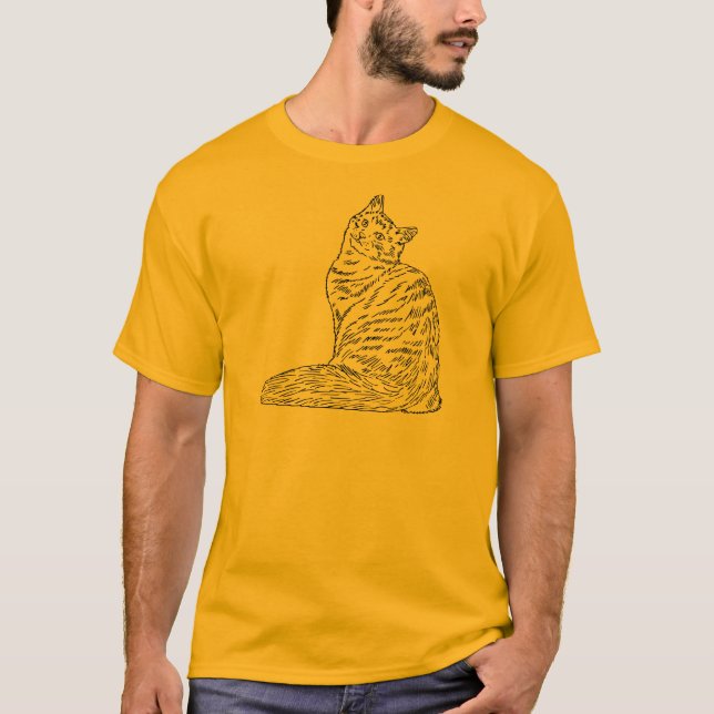 SIBERIAN CAT T-Shirt (Front)
