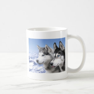 Siberian Huskies Coffee Mug