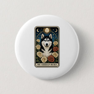 Siberian Husky 6 Cm Round Badge