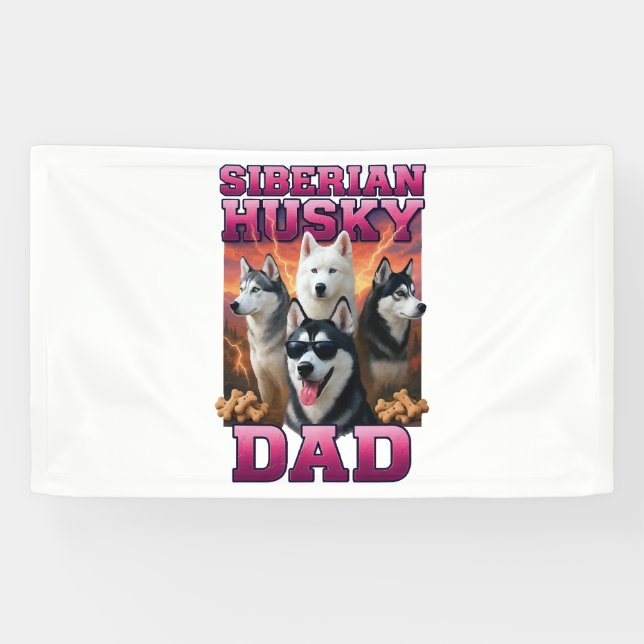 Siberian Husky   Banner (Horizontal)
