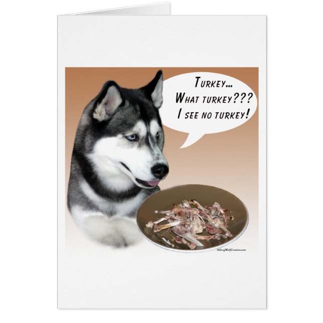 Siberian Husky (black) Turkey (Front)