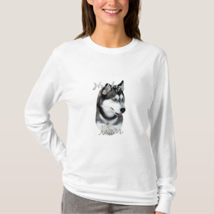 Siberian Husky (blk) Mum 2 T-Shirt