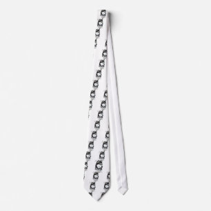 Siberian Husky (blk) Mum 2 Tie