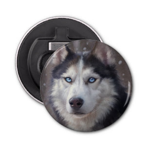 Siberian Husky Bottle Opener