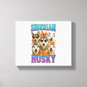 Siberian Husky Canvas Print