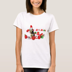 Siberian Husky Christmas with Ornament  Gift Box T-Shirt