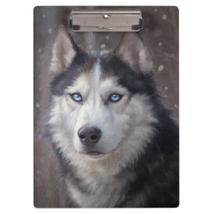 Siberian Husky Clipboard
