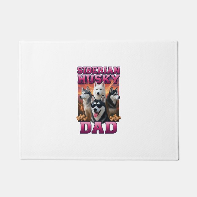 Siberian Husky Copy Copy Copy Doormat (Front)