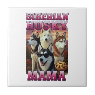 Siberian Husky Copy Copy Tile
