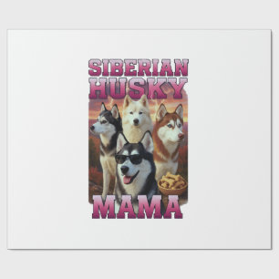 Siberian Husky Copy Copy Wrapping Paper
