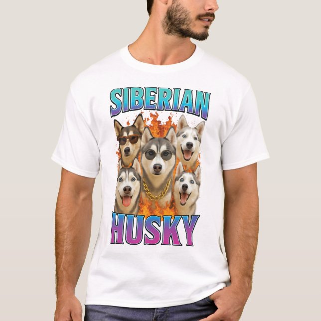 Siberian Husky Copy T-Shirt (Front)
