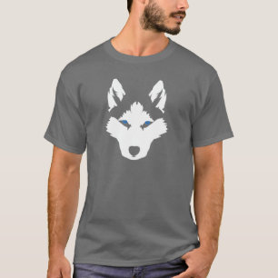 Siberian Husky Cute Funny Husky Dog Alaska Husky T-Shirt