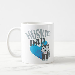 Siberian Husky Dad Cute Coffee Mug Dog Owner Gift