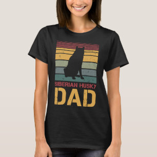 Siberian Husky Dad Daddy T-Shirt