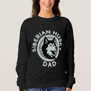 Siberian Husky Dad Dog Dad Sweatshirt
