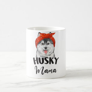 Siberian Husky Dog Breed Mum Gift  Coffee Mug