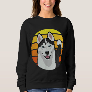Siberian Husky Dog Lover Gift Sweatshirt