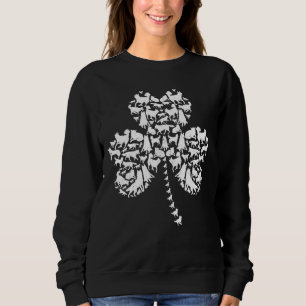 Siberian Husky Dog Lover St Patrick S Day Puppy Co Sweatshirt