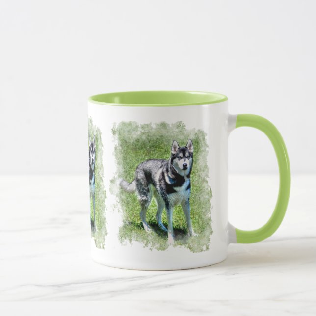 Siberian Husky Dog-lover's Pet Gift Series Mug (Right)