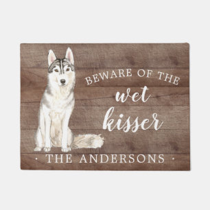 Siberian Husky.Dog Personalised Door Mat