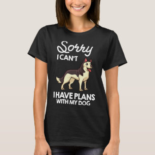 Siberian Husky Dog Puppies Owner 1 T-Shirt